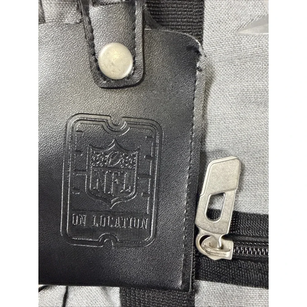 Super Bowl XLIX BackpackGray CanvasOrange Interior Feb 2015 Patriots Vs Seahawks